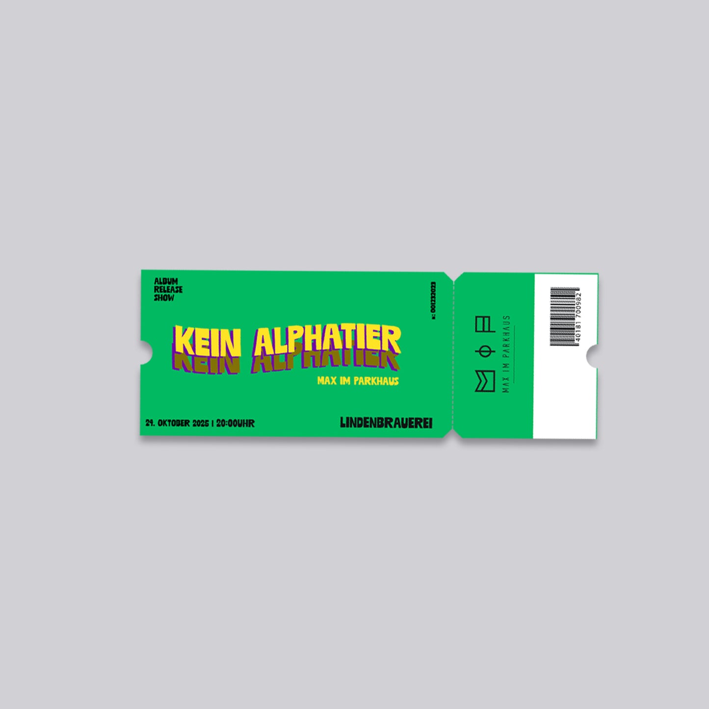 Ticket Release Show 24.10.2025