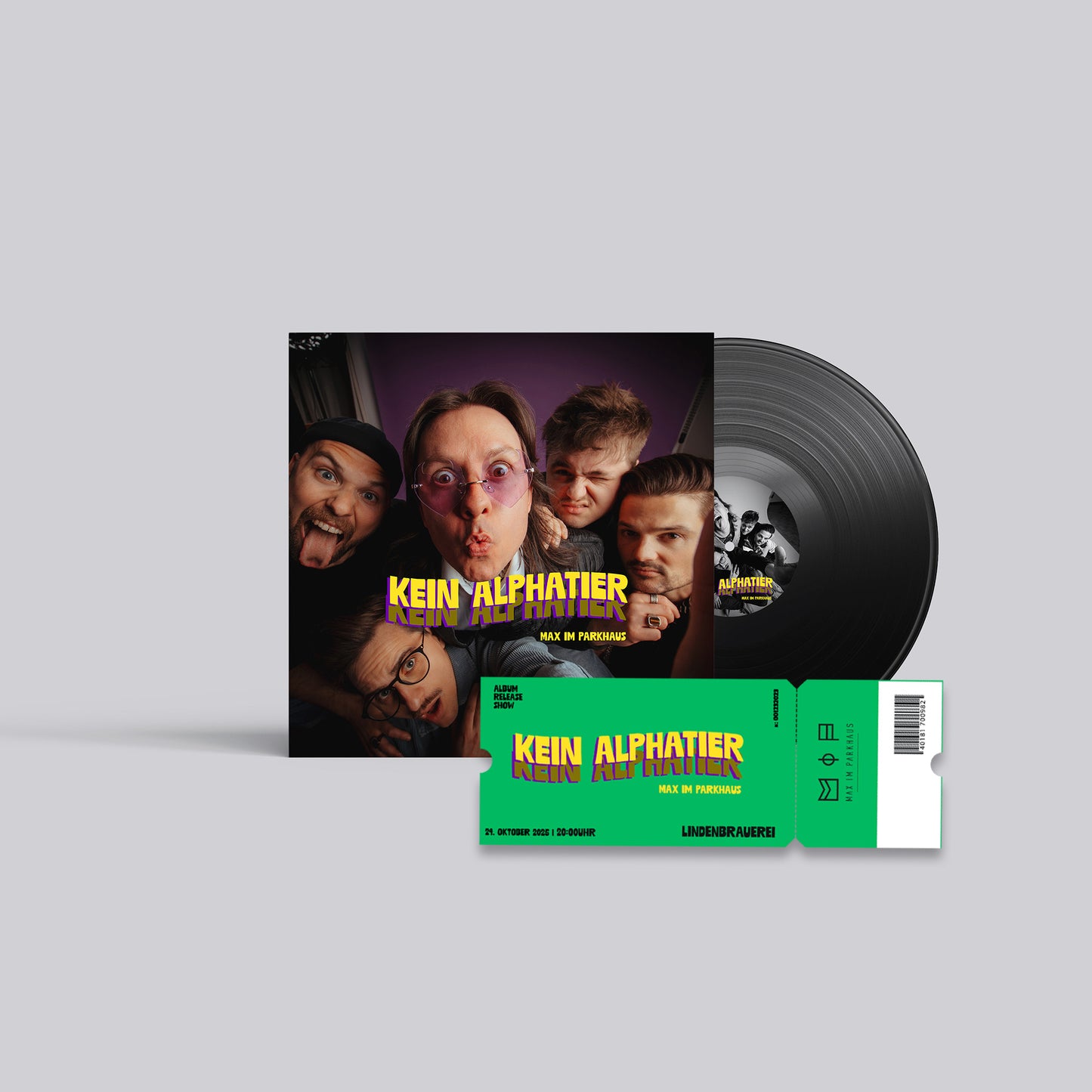 Bundle: Ticket + Vinyl (Vorbestellung)